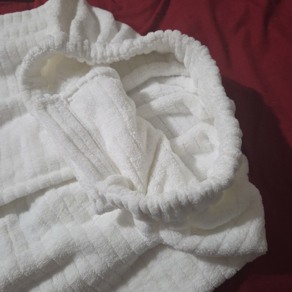 Women's Spa Towel Wrap Luxury 100% Cotton Elasticated Bath Body Wrap - Picture 2 of 3
